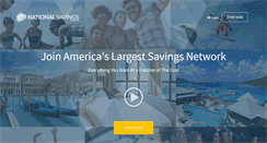 Desktop Screenshot of nationalsavingscenter.com